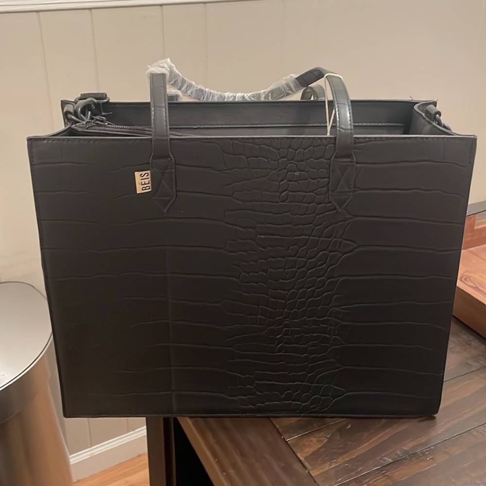 New with Tags, Never Used, Large Beis Work Tote